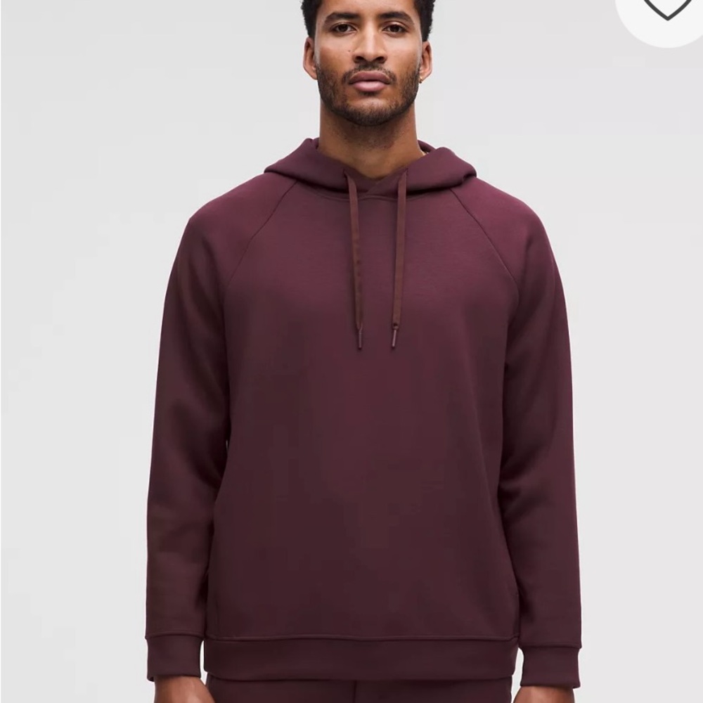 Lululemon Smooth Spacer Classic-Fit Pullover Hoodie Color Plum. Worn once. EUC.